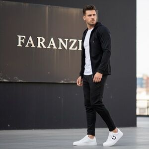 New authentic Faranzi men’s signature sneakers sneakers sz 7 display